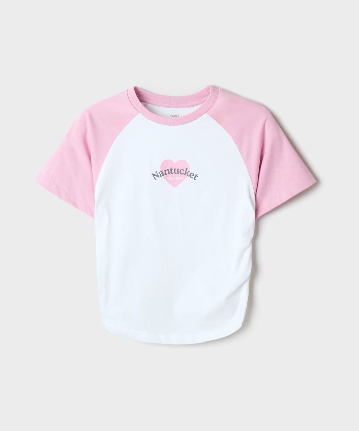 스파오 키즈(SPAO KIDS) [키즈] NANTUCKET 래글런 반팔티_SPRPG25KG3