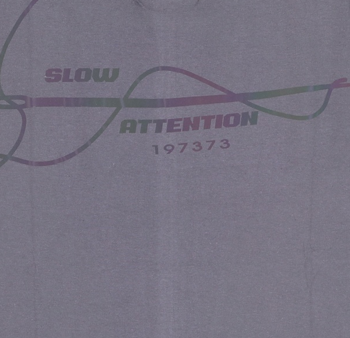 슬로우어텐션(SLOWATTENTION) 반소매 티셔츠 1