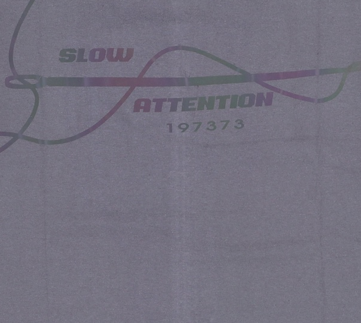 슬로우어텐션(SLOWATTENTION) 반소매 티셔츠 1