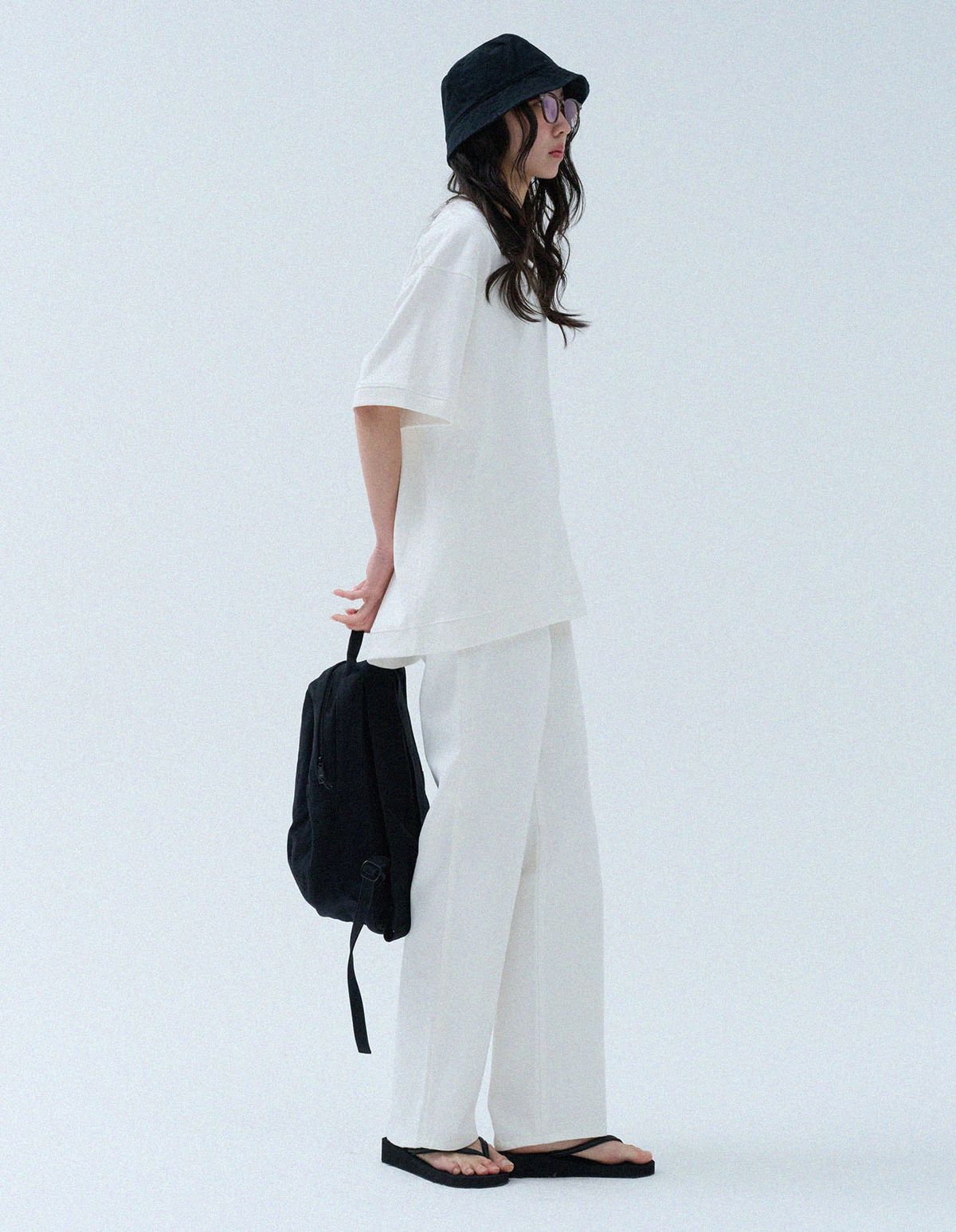 네일비(NEILBE) 퓨어코튼 스웻셔츠 [off white]