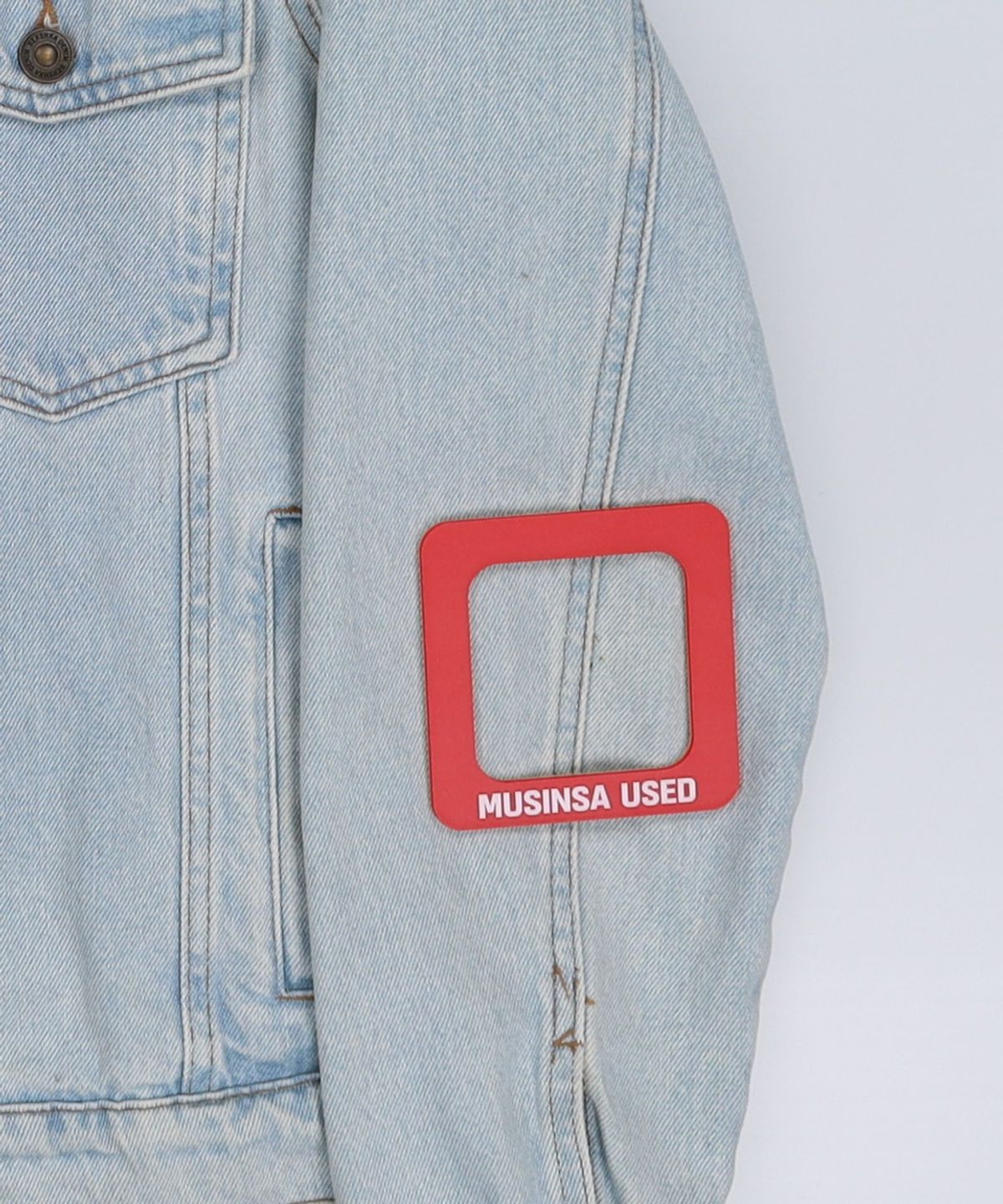 버쉬카(Bershka) 데님/트러커 재킷 L