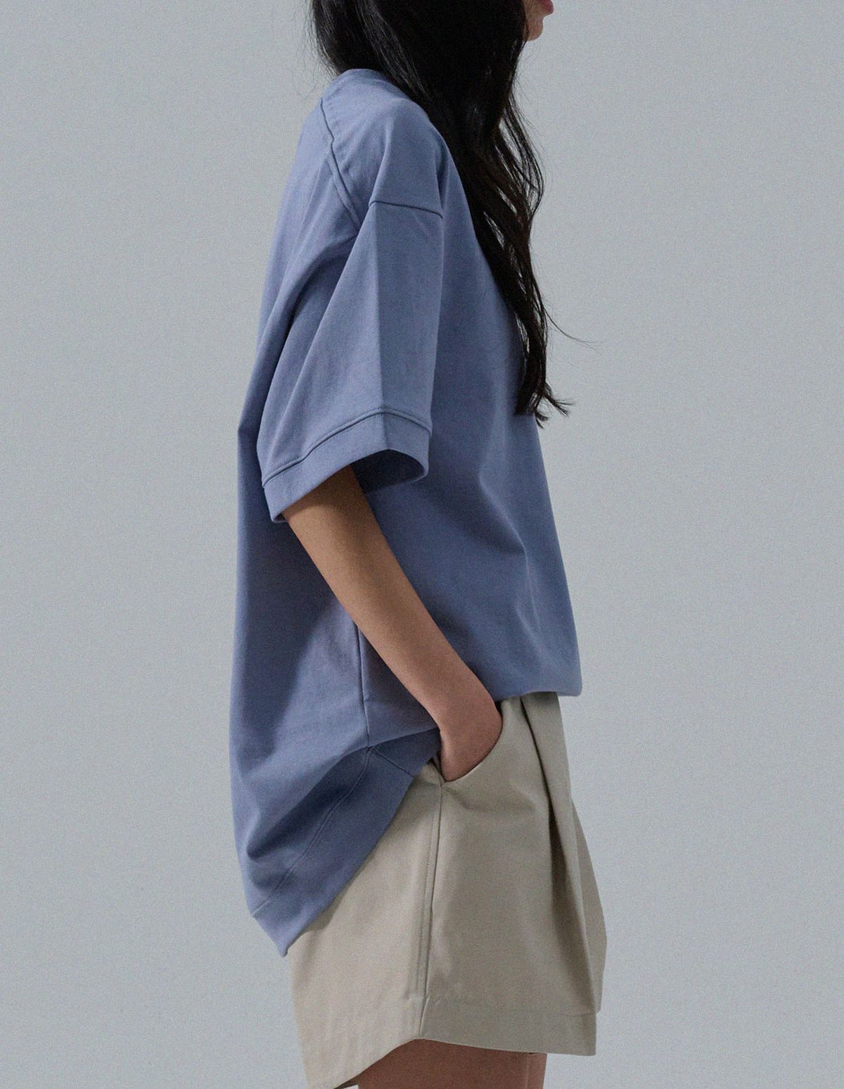 네일비(NEILBE) 퓨어코튼 스웻셔츠 [grain]