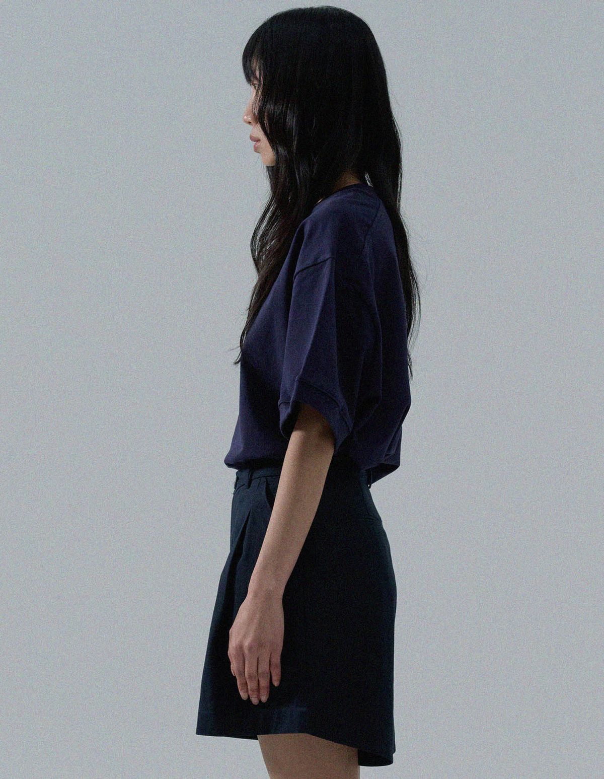 네일비(NEILBE) 퓨어코튼 스웻셔츠 [navy]