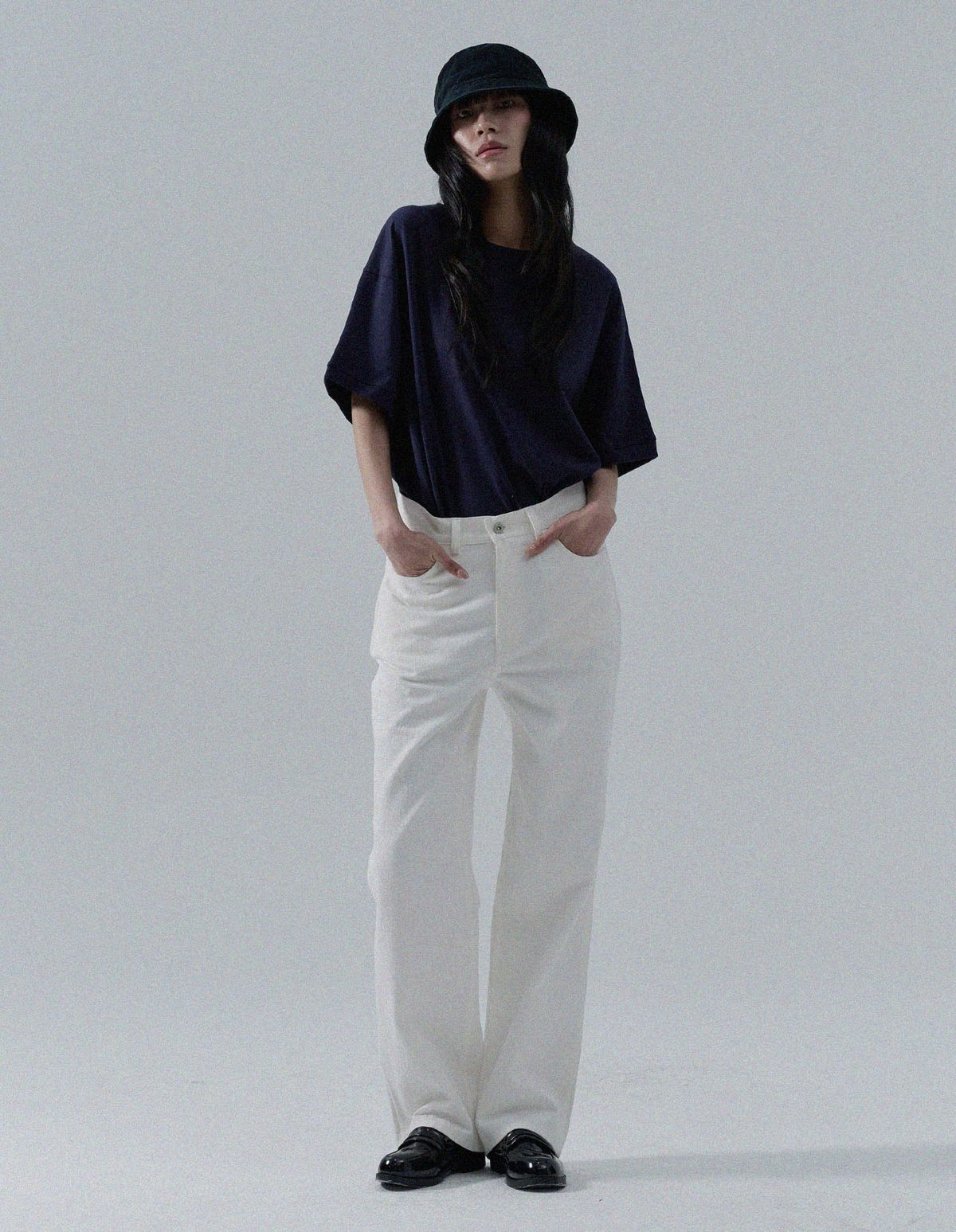 네일비(NEILBE) 퓨어코튼 스웻셔츠 [navy]