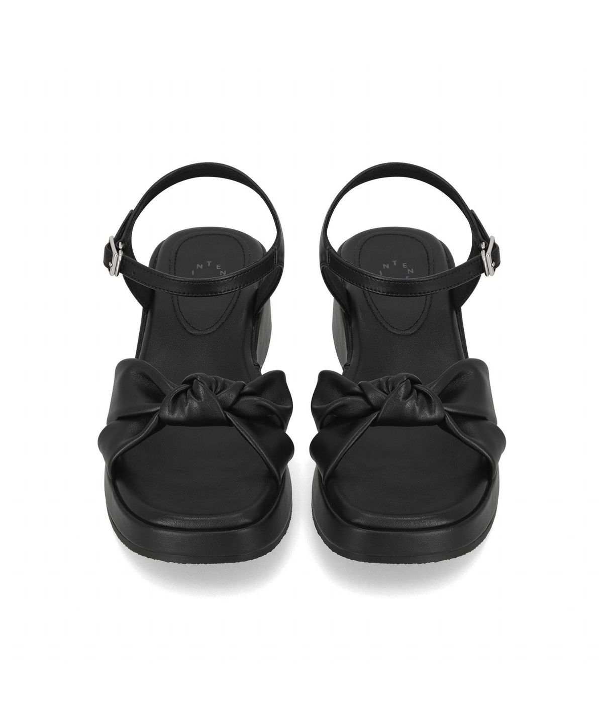 엘칸토(ELCANTO) 인텐스 여성 보우 디테일 플랫폼 샌들 5cm LCWW45I626