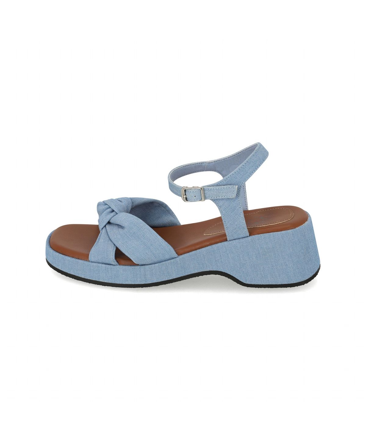 엘칸토(ELCANTO) 인텐스 여성 보우 디테일 플랫폼 샌들 5cm LCWW45I626