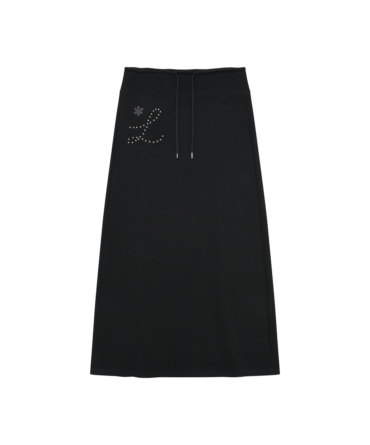 엘엠알(LMR) 핫 픽스 맥시 스커트 BLACK
