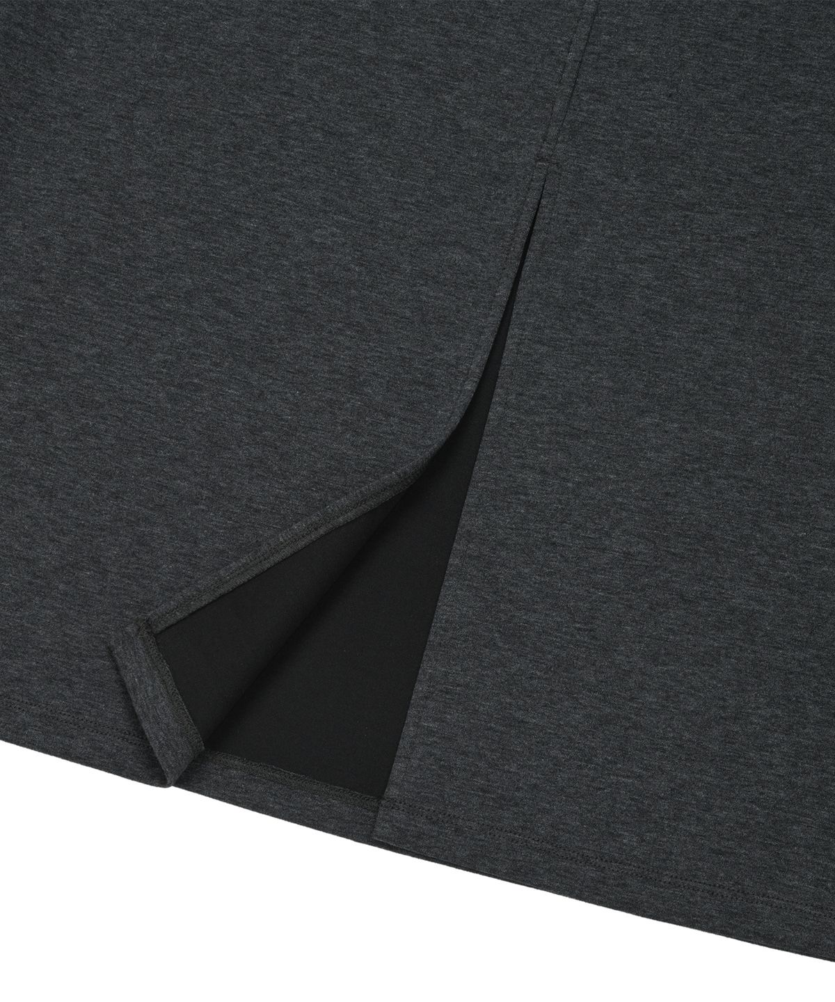 엘엠알(LMR) 핫 픽스 맥시 스커트 DARK GREY