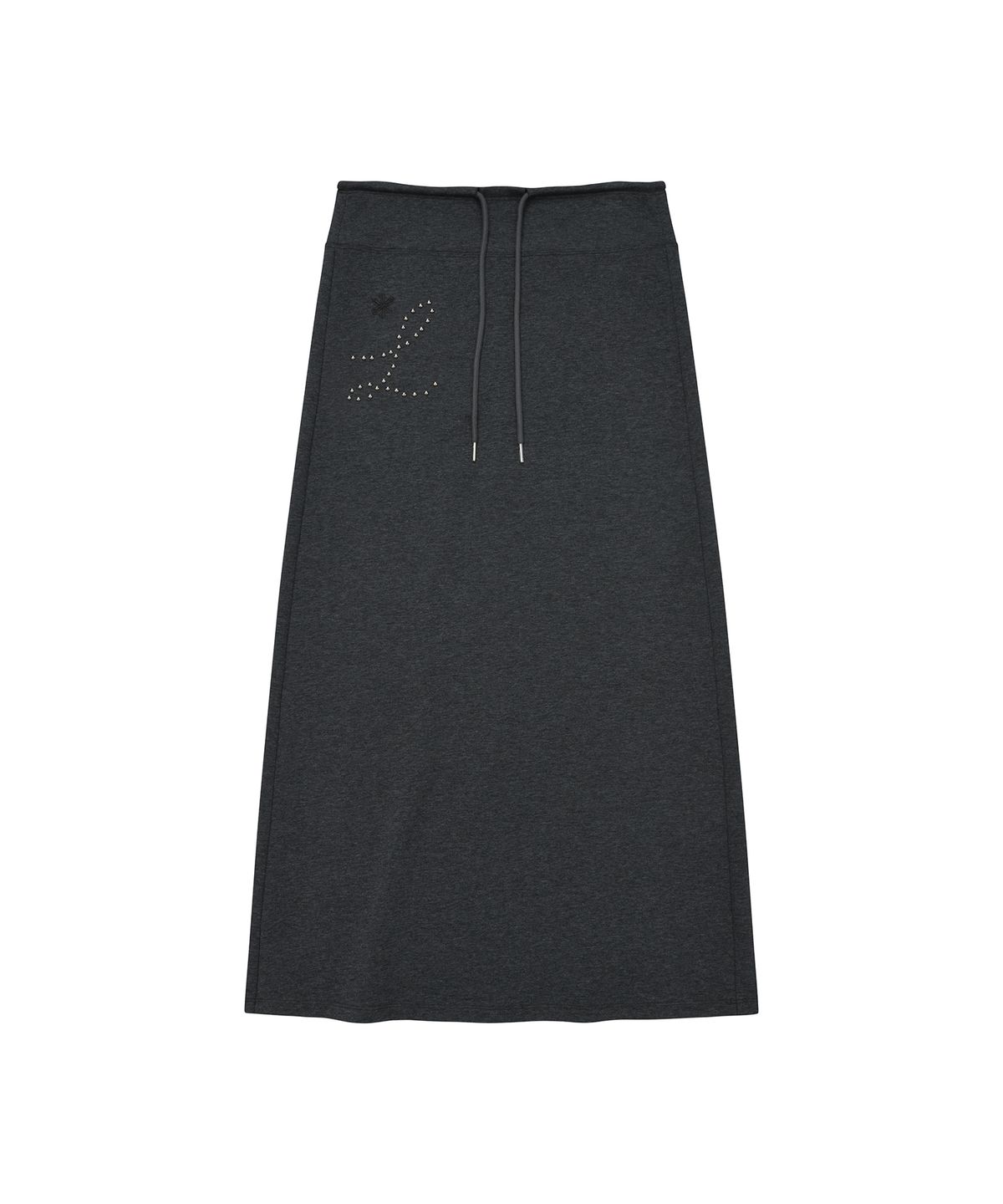 엘엠알(LMR) 핫 픽스 맥시 스커트 DARK GREY