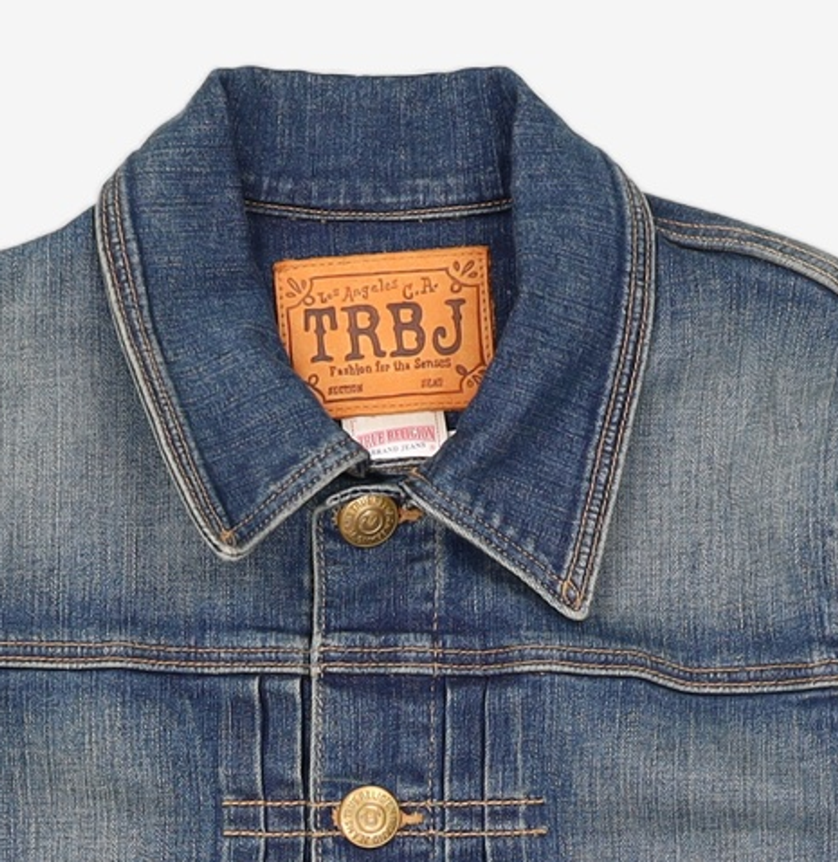 트루릴리젼(TRUERELIGION) 데님/트러커 재킷 XS