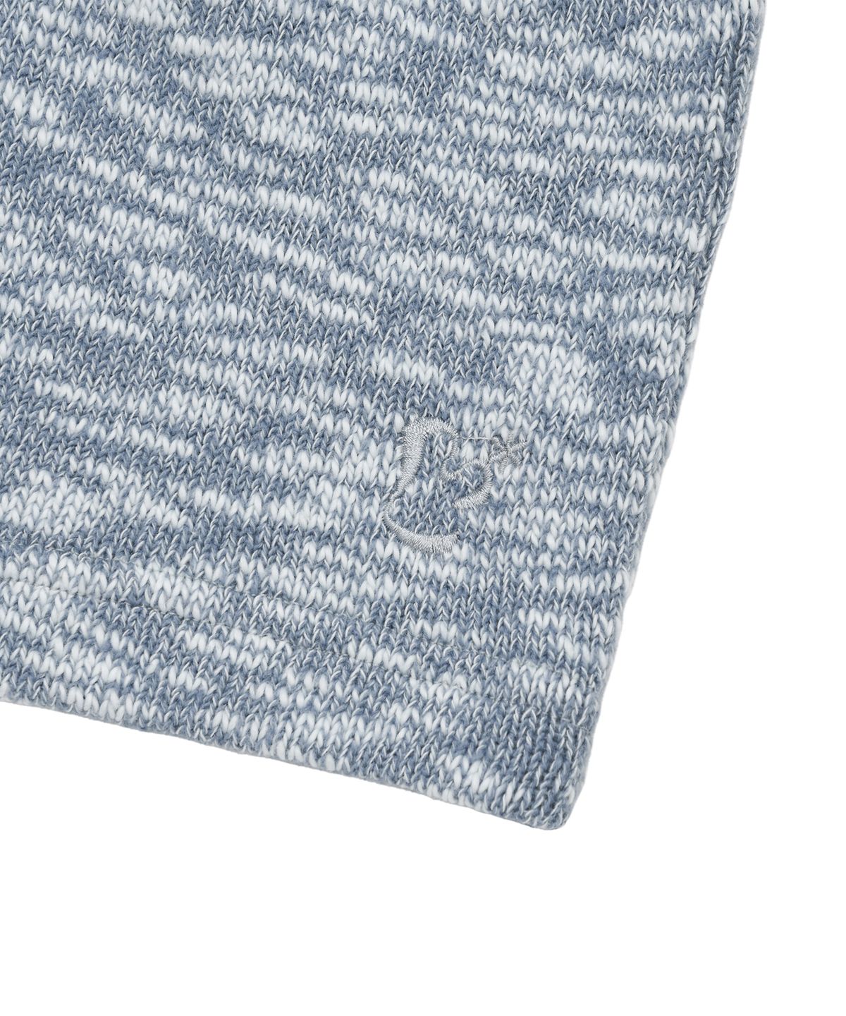 엘엠알(LMR) 체크 새깅 레이어드 니트 쇼츠 LIGHT GREY