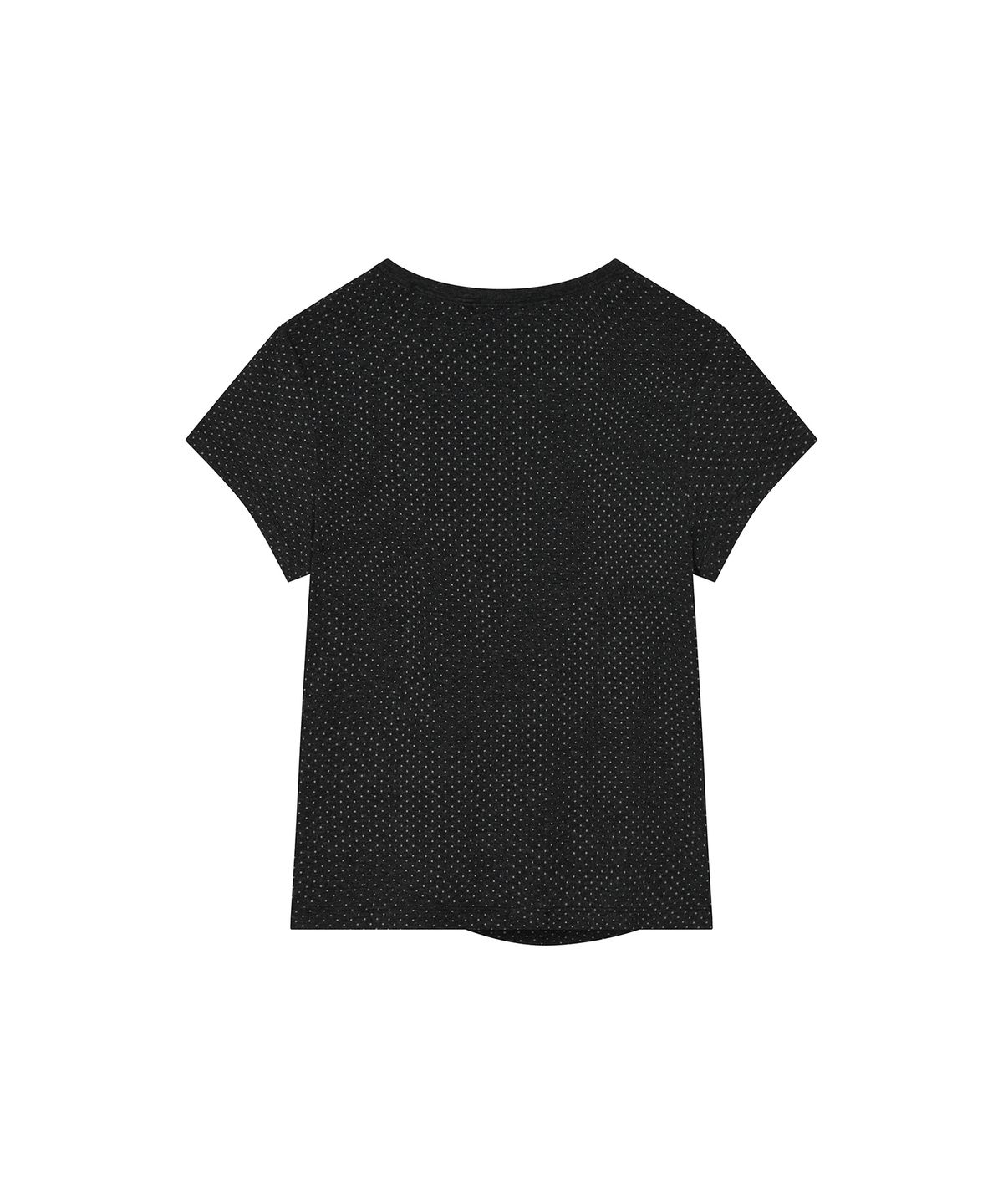 엘엠알(LMR) 도트 셔링 반팔 티셔츠 DARK GREY