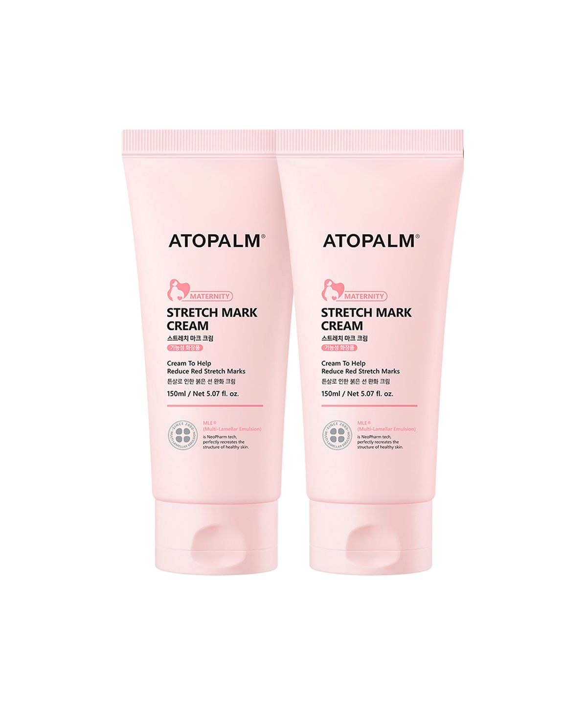 아토팜(ATOPALM) 매터니티 케어 스트레치 마크 크림 150ML X 2개 [증정]탑투토워시100ml+수딩젤로션20ml