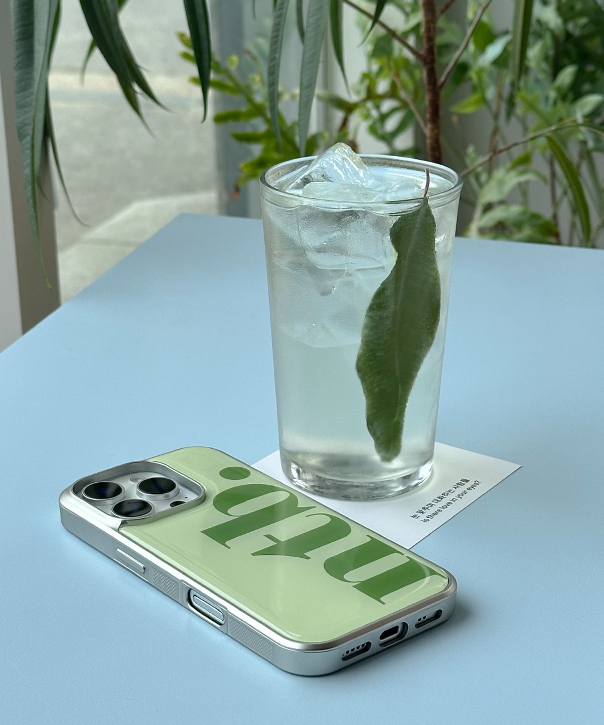 네이처백(NATUREBACK) ntb epoxy case(그린)[+맥세이프][아이폰/갤럭시]