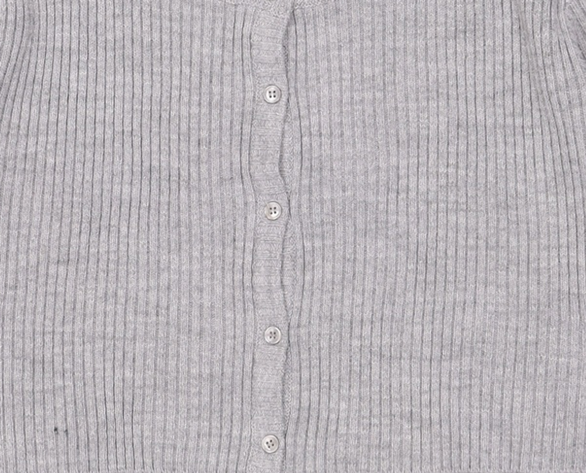 미쏘(MIXXO) 잔골지 크롭 가디건 (CKB915T RE) MIWCKBV4QT S