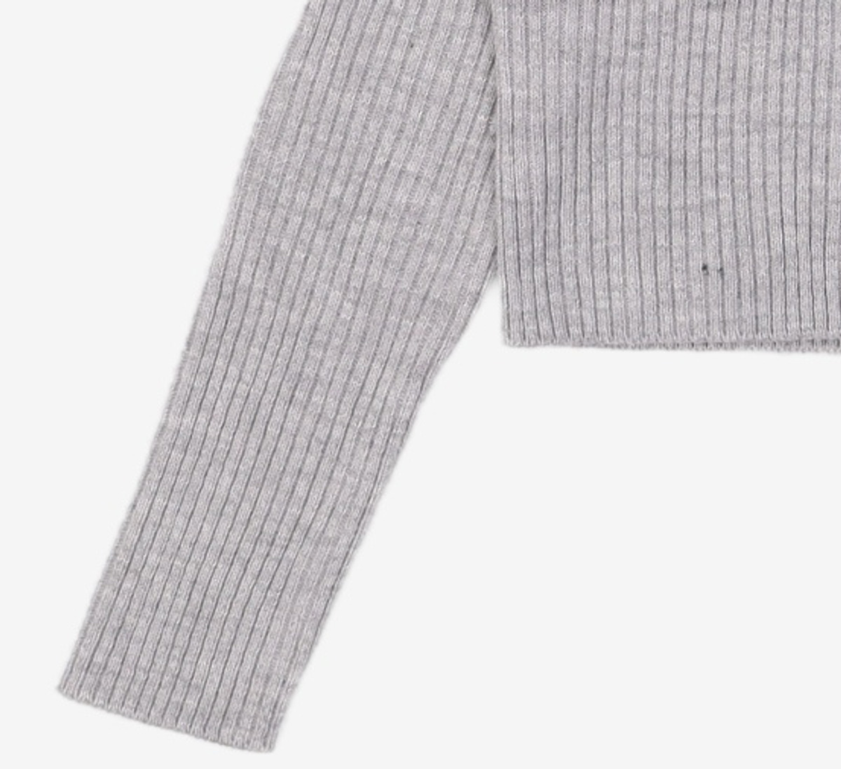 미쏘(MIXXO) 잔골지 크롭 가디건 (CKB915T RE) MIWCKBV4QT S