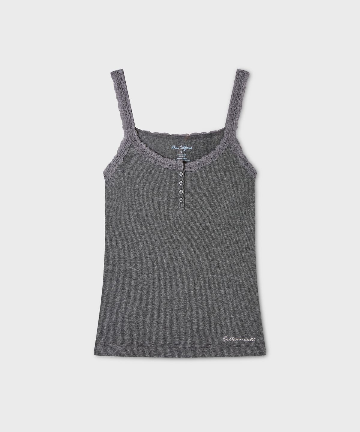 후아유(WHO.A.U) Lace Henryneck Sleeveless(F) / WHRNG3723F