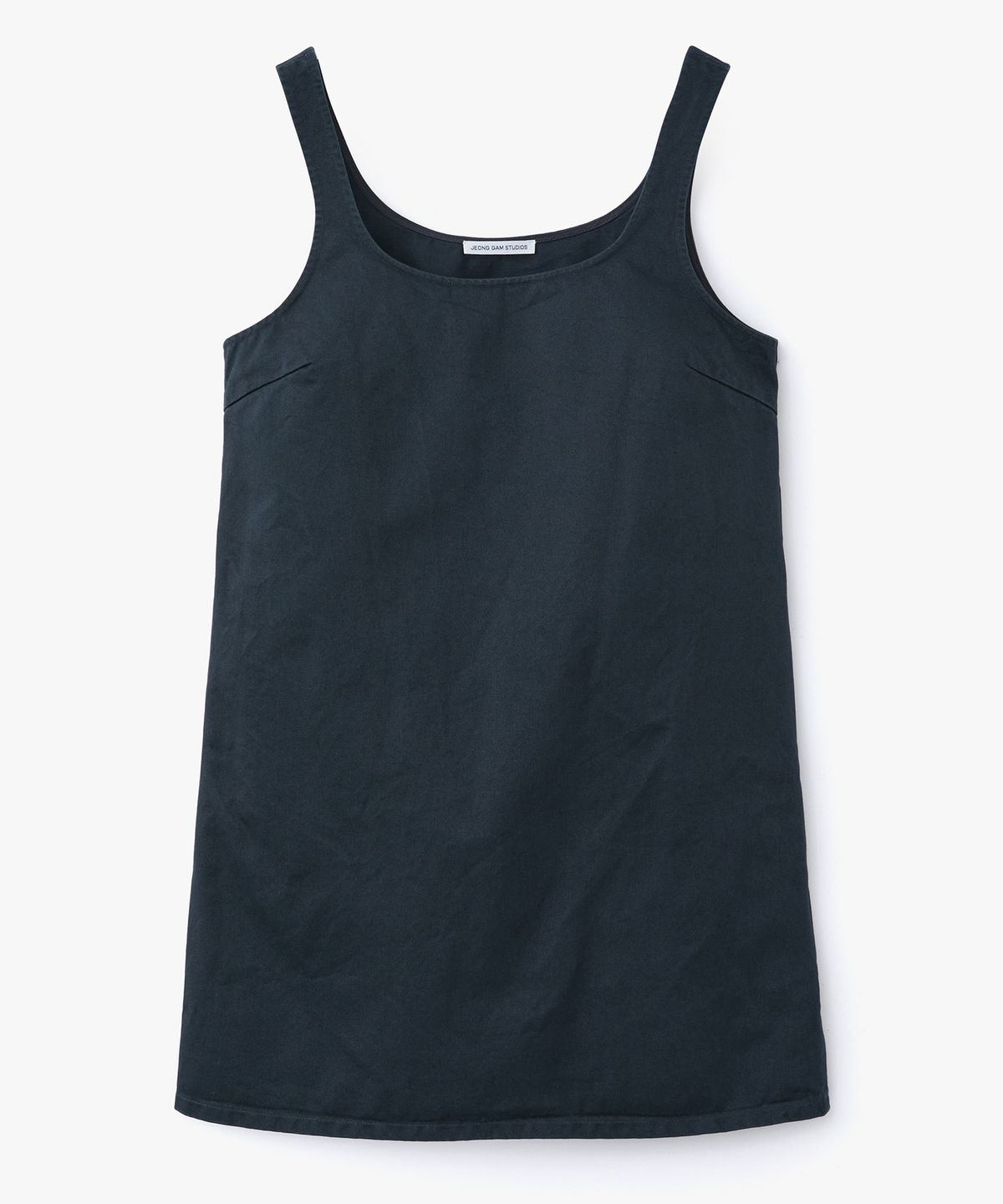 정감 스튜디오(JEONGGAM STUDIOS) Cotton Sleeveless Mini Dress_3 Color