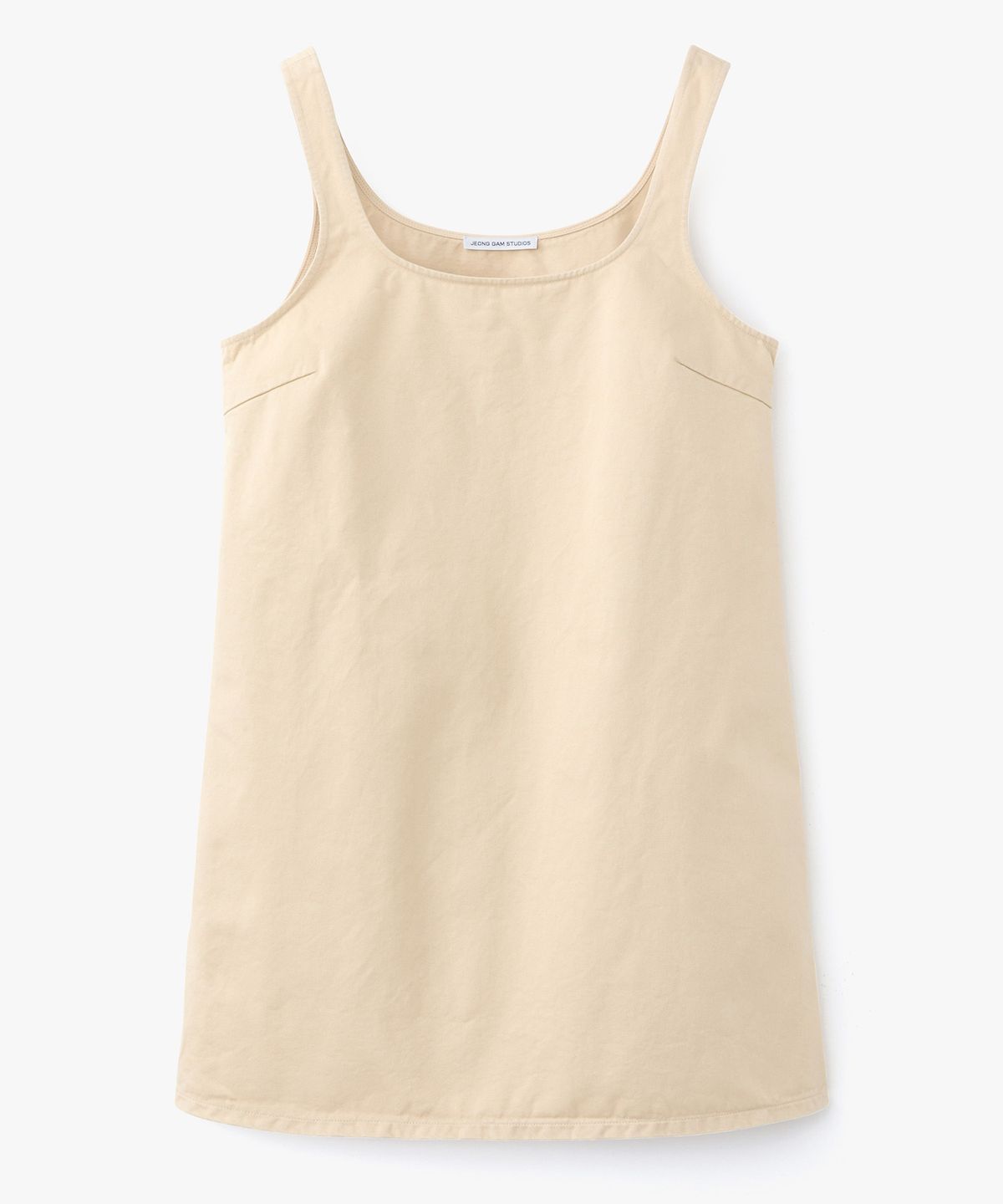 정감 스튜디오(JEONGGAM STUDIOS) Cotton Sleeveless Mini Dress_3 Color