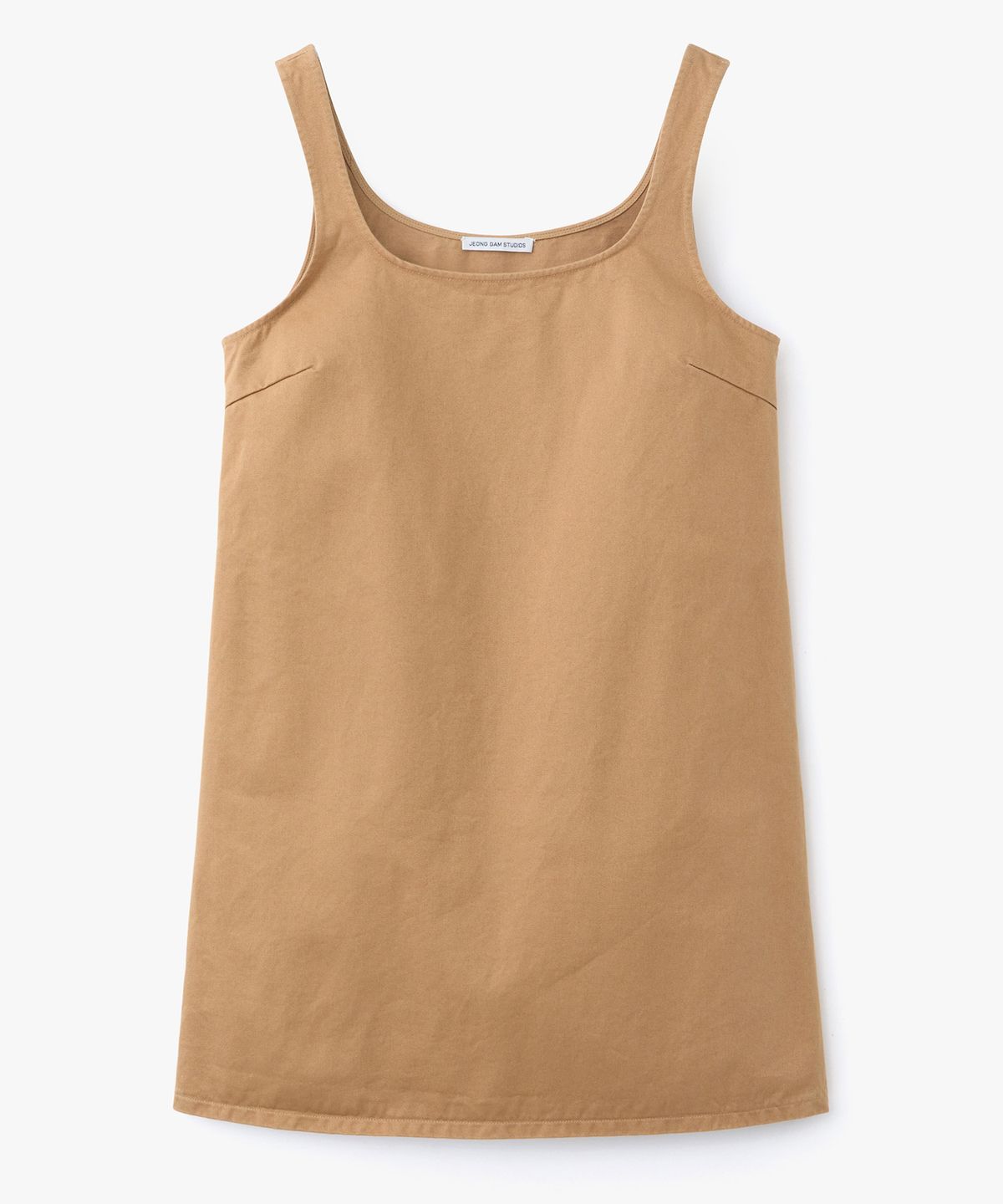 정감 스튜디오(JEONGGAM STUDIOS) Cotton Sleeveless Mini Dress_3 Color
