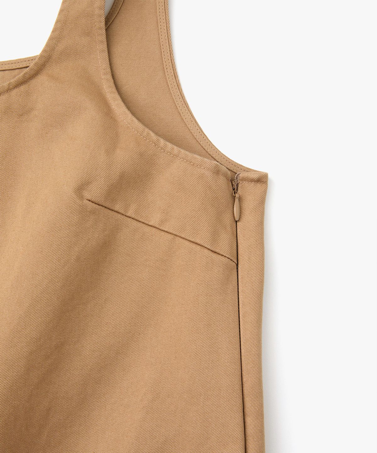 정감 스튜디오(JEONGGAM STUDIOS) Cotton Sleeveless Mini Dress_3 Color