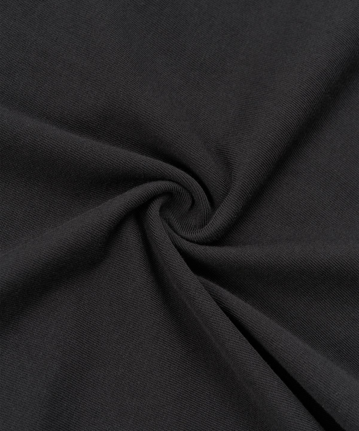 토피(TOFFEE) [S-XXL] 슬림 크롭 헨리넥 하프 티셔츠 (BLACK)
