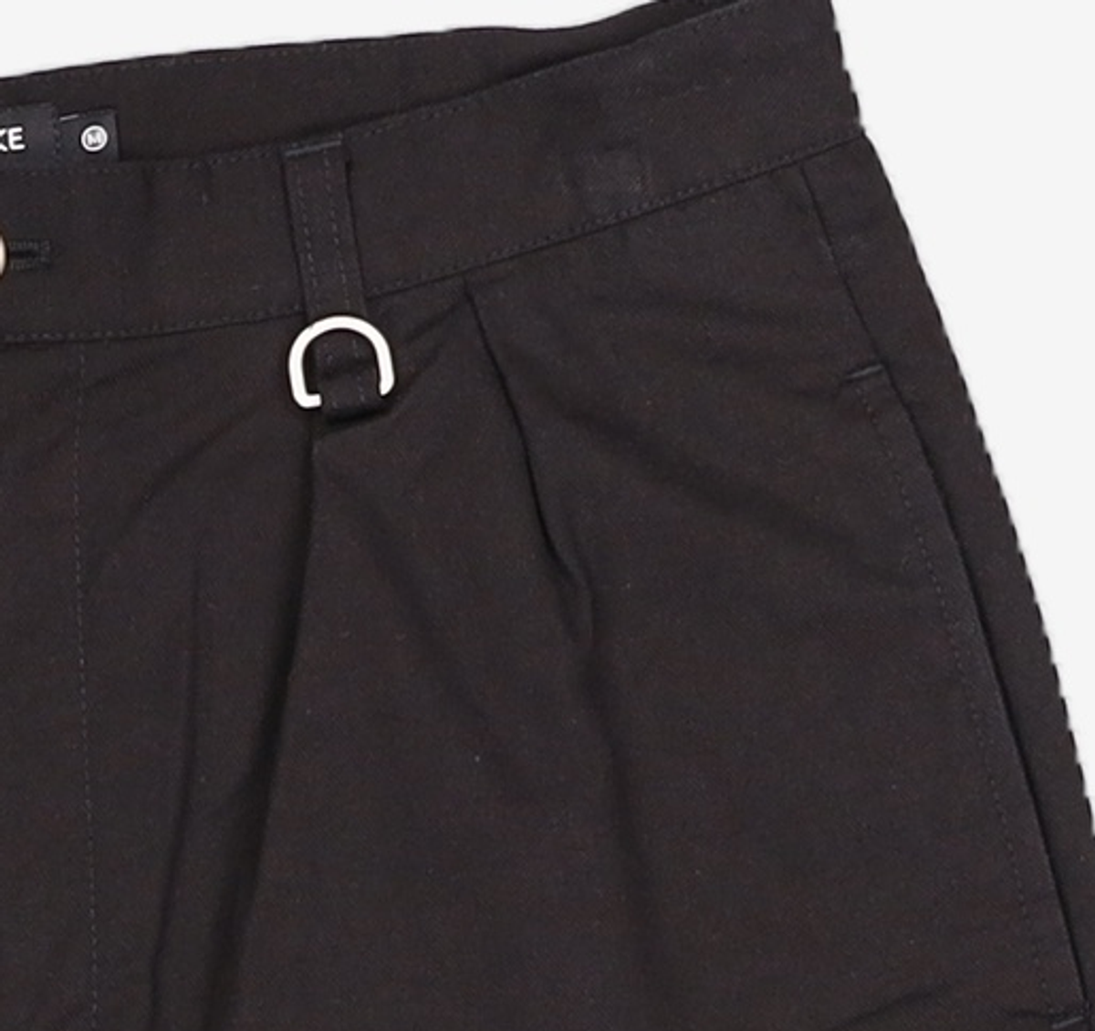 어피스오브케이크(APIECEOFCAKE) Bear Patch Cotton Half Pants_Black M