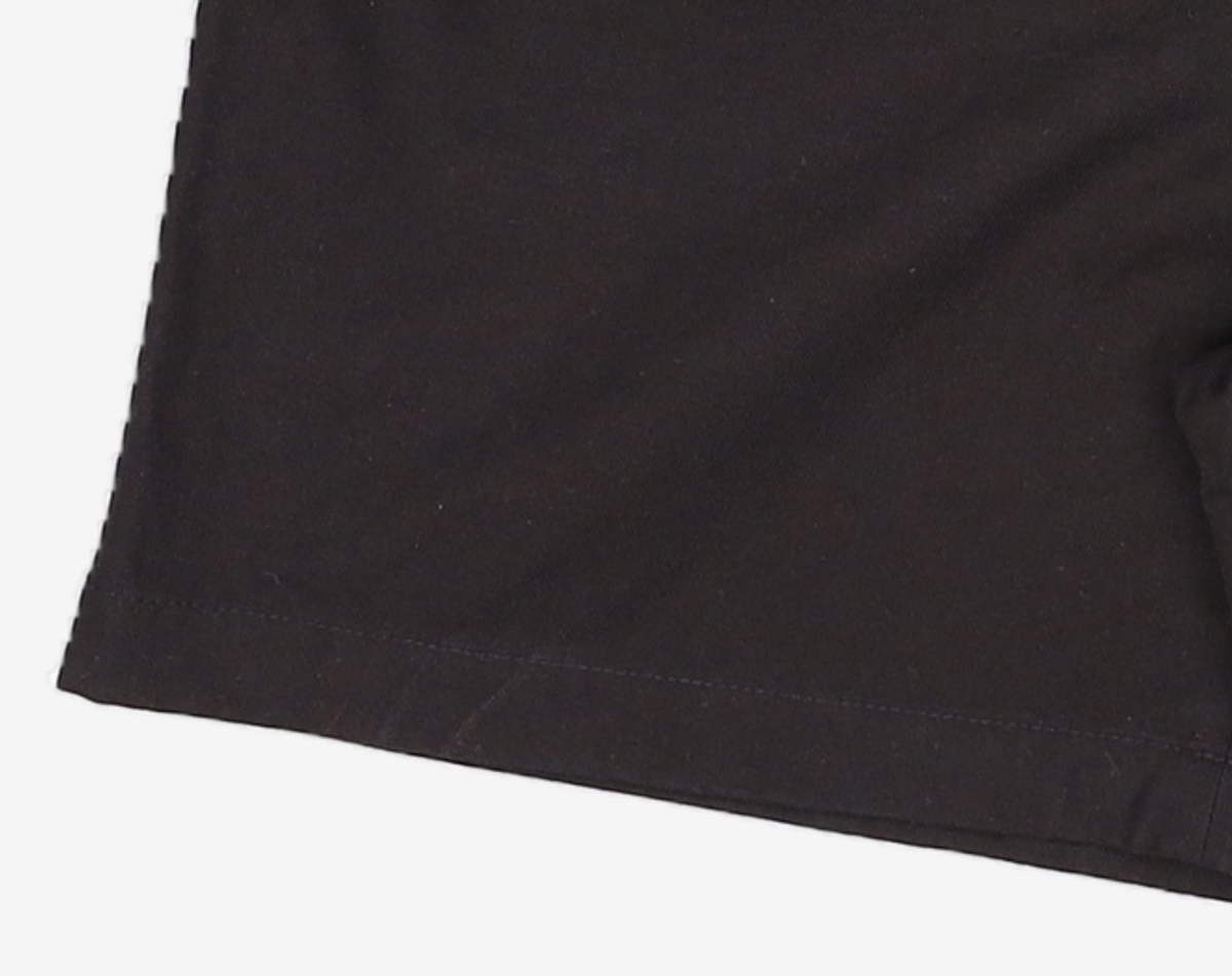 어피스오브케이크(APIECEOFCAKE) Bear Patch Cotton Half Pants_Black M