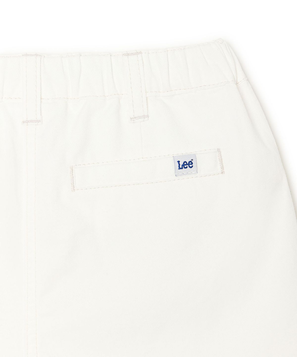 리 키즈(LEE KIDS) 3부 데님 숏츠 화이트 LK2602IS81WH