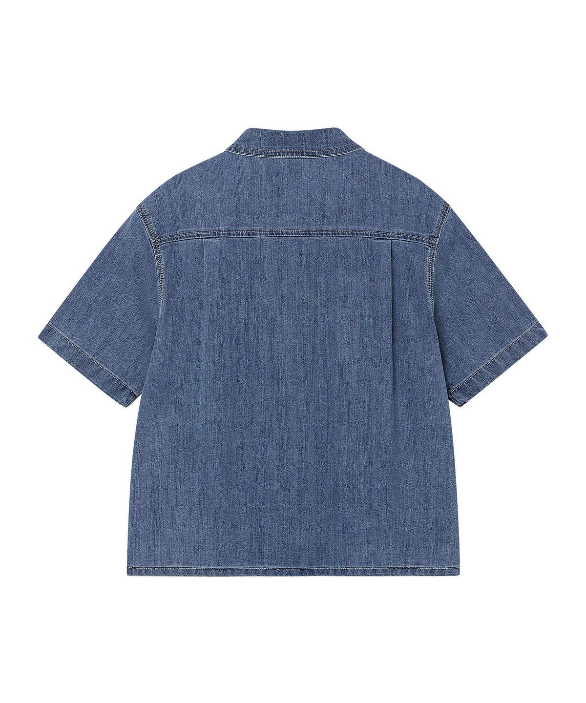 리 키즈(LEE KIDS) 데님 반팔 셔켓 인디고 LK2602SS11IN