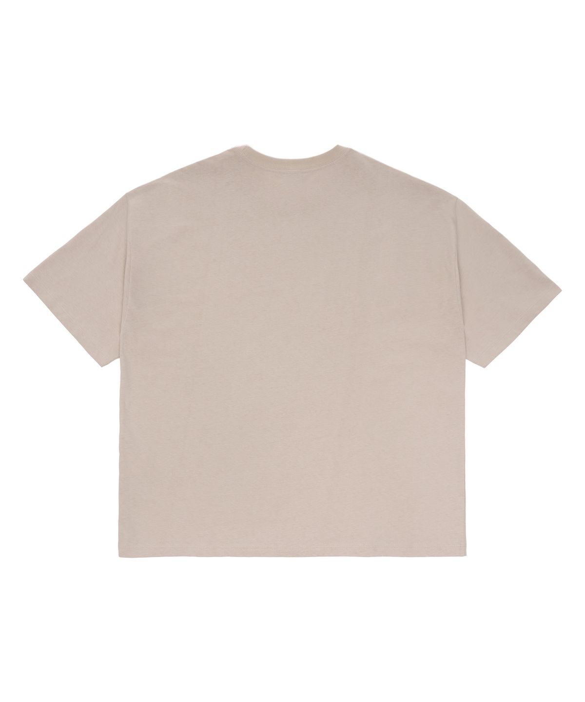 유니버스 가먼트(UNIVERSE GARMENT) 테이프 프린트 티셔츠_BEIGE