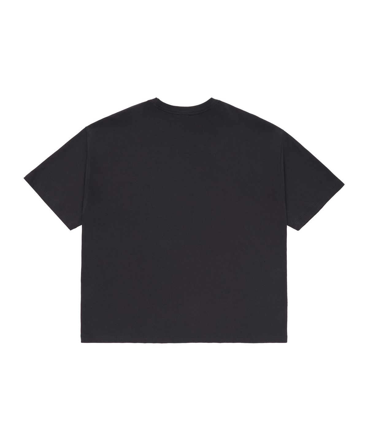 유니버스 가먼트(UNIVERSE GARMENT) DOT 싸인 티셔츠_CHARCOAL