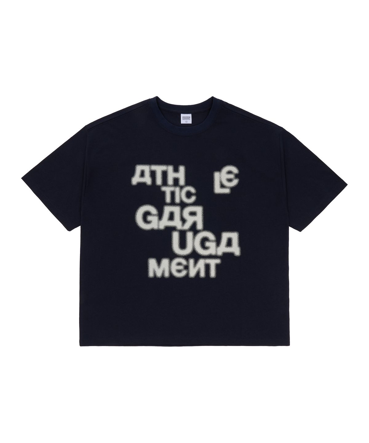 유니버스 가먼트(UNIVERSE GARMENT) 싸인 그래피티 티셔츠_NAVY