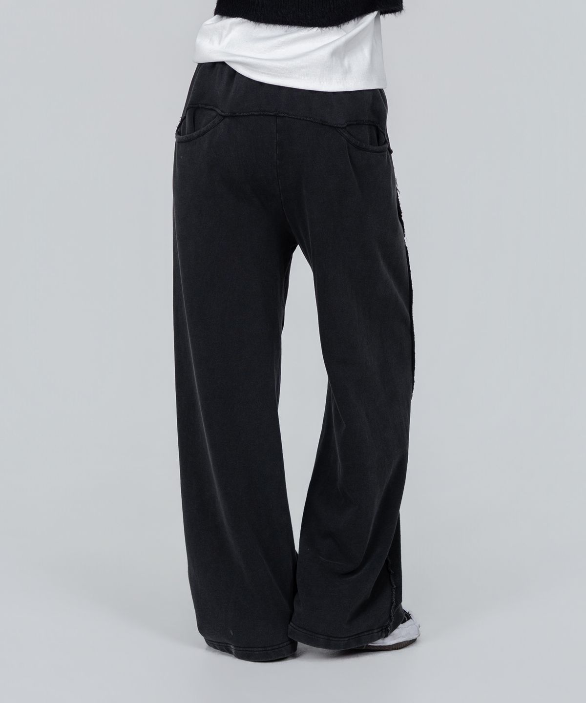 포스333(PHOS333) W Vintage Washed Wide Sweatpants