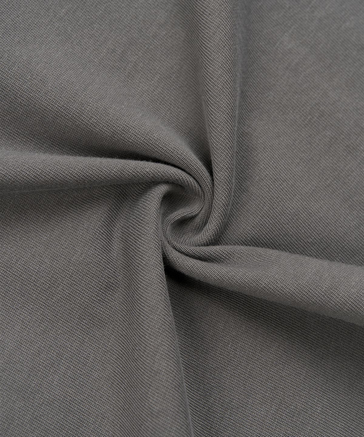 토피(TOFFEE) [S-XXL] 슬림 크롭 헨리넥 하프 티셔츠 (CHARCOAL)