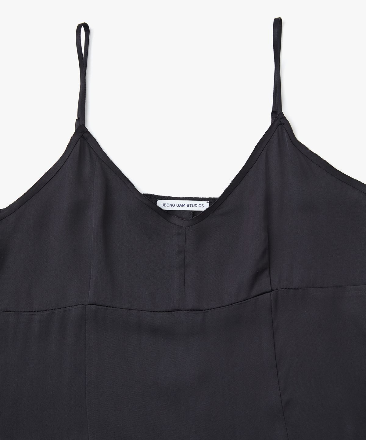 정감 스튜디오(JEONGGAM STUDIOS) Cut Off Sleeveless Long Dress_2 Color