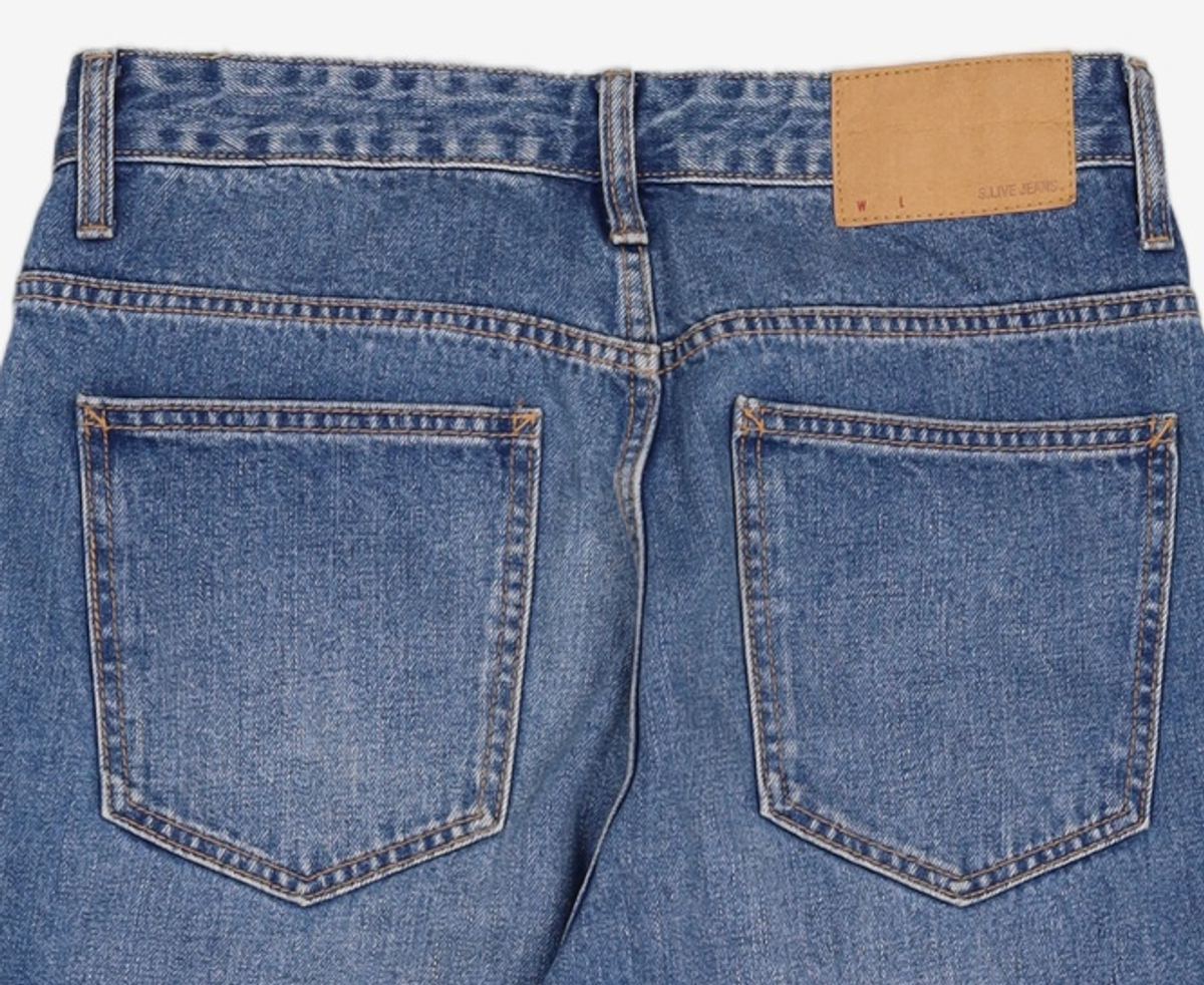 스파오(SPAO) 청/데님 팬츠 80