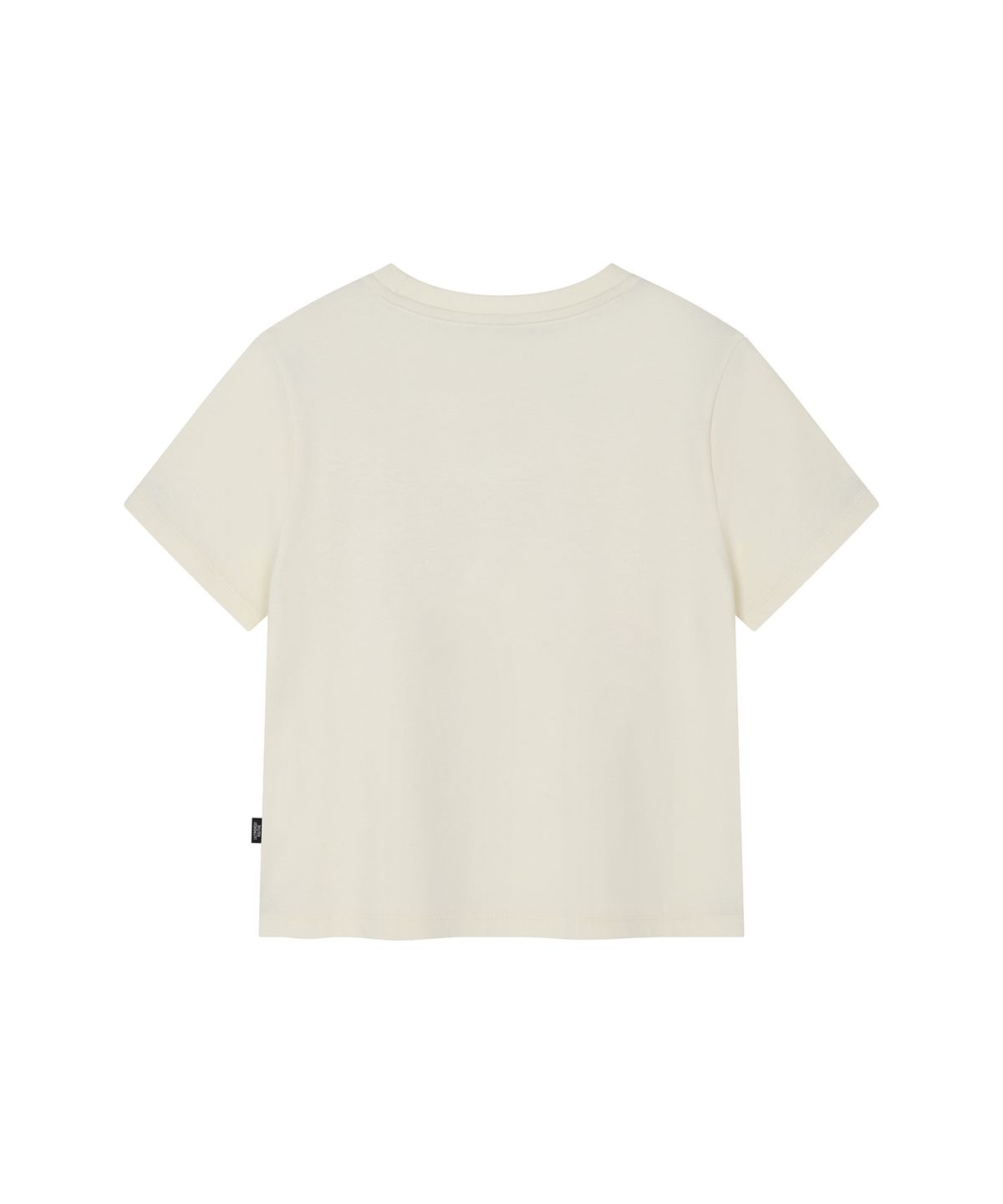 엘엠알(LMR) 캣 심볼 아플리케 반팔 티셔츠 CREAM