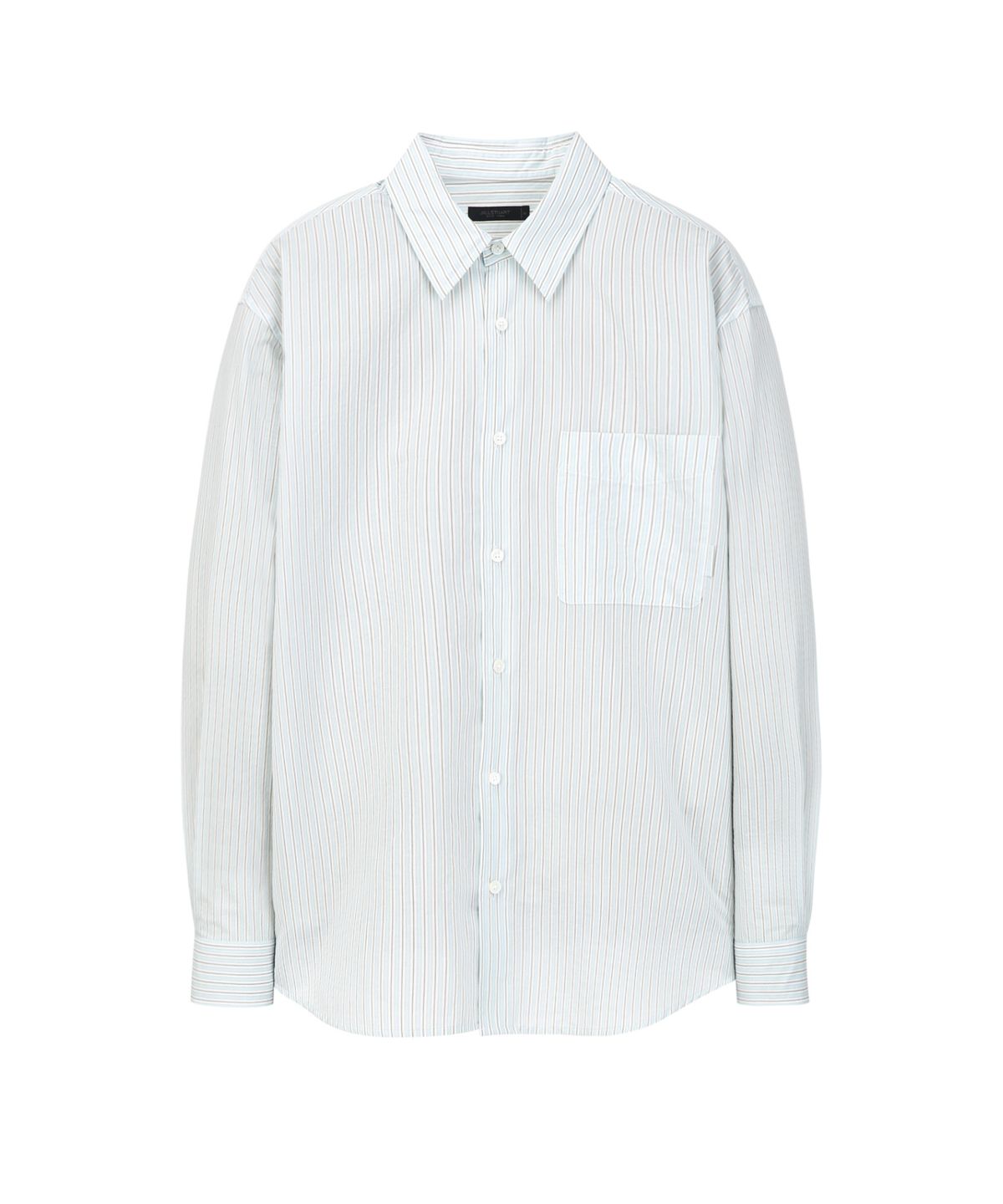 질스튜어트뉴욕 맨(JILLSTUART NEWYORK MEN) 오버핏 스트라이프 셔츠 - 라이트블루 (JNSH6B401B1)