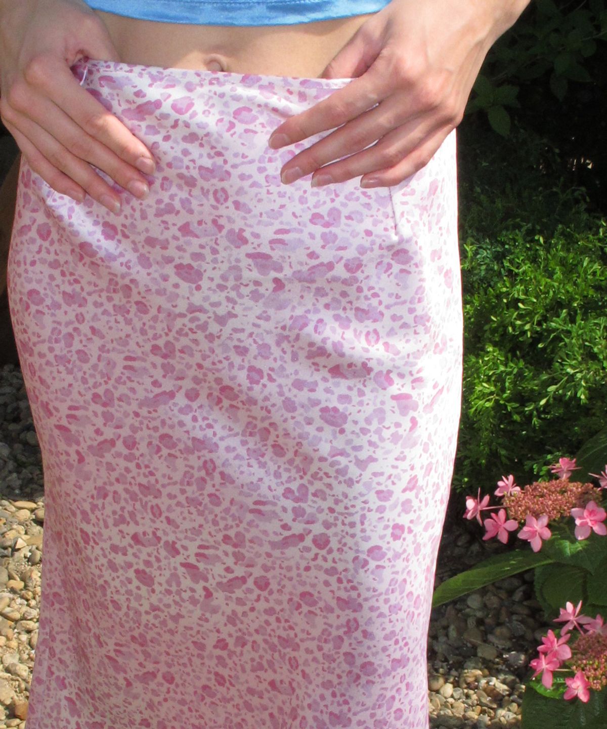 센토르(CENTAUR.KR) LEOPARD MIDI SKIRT_PINK