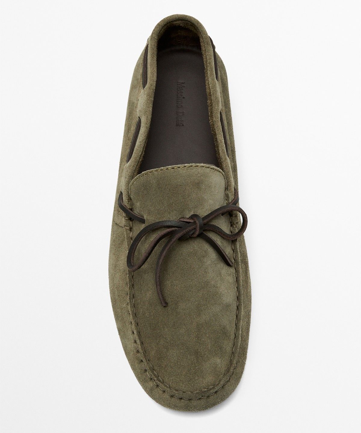 마시모두띠(MASSIMO DUTTI) 지오와 소프트 레더 레이스업 로퍼