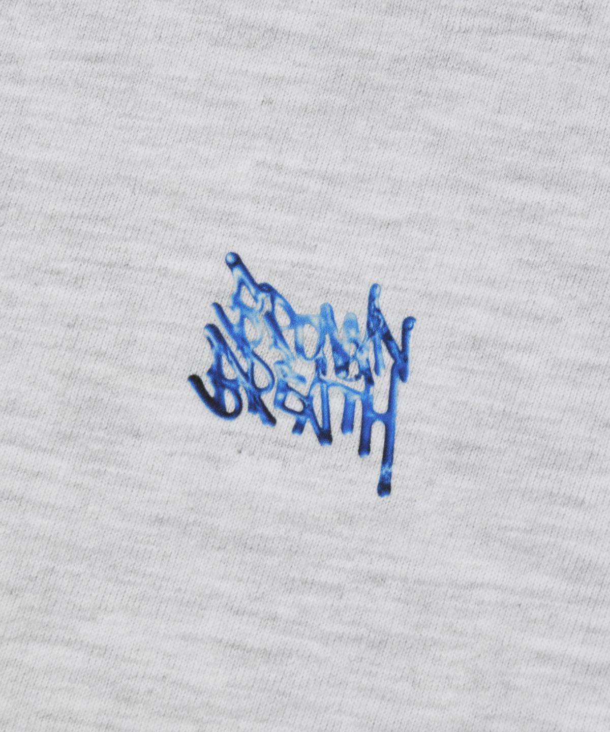 브라운브레스(BROWNBREATH) W WATER TAG TEE - ASH