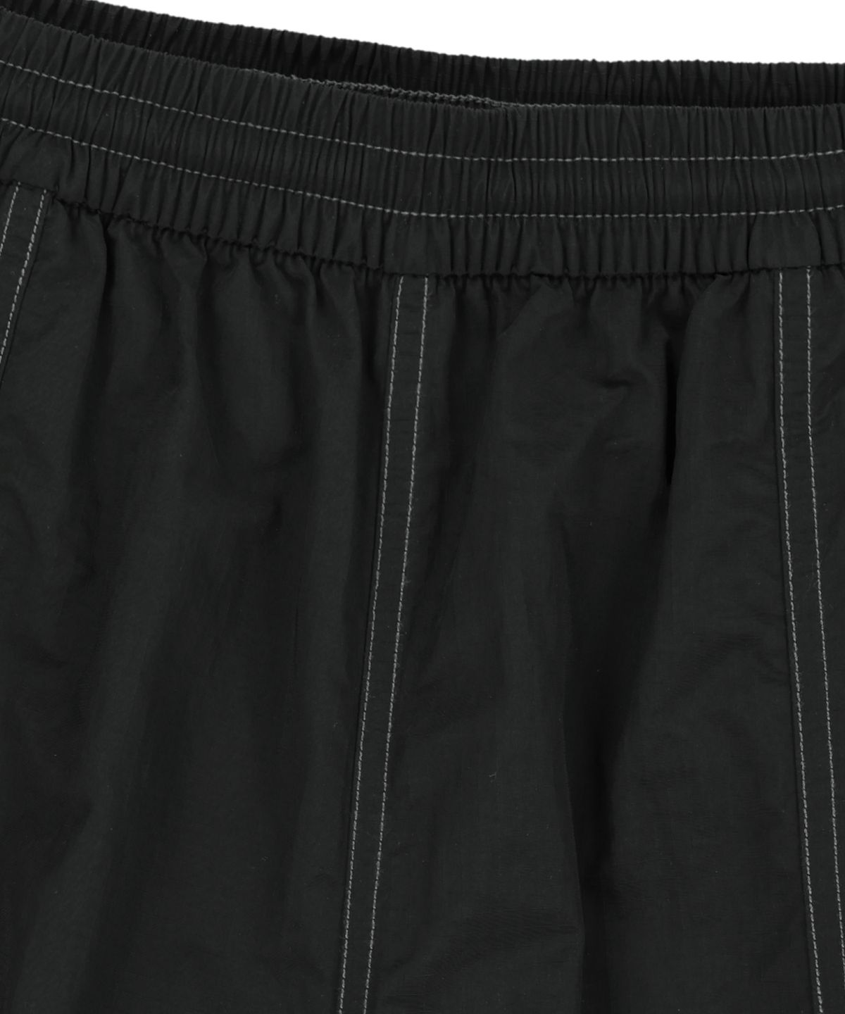 브라운브레스(BROWNBREATH) NYLON RIPSTOP SHORTS - BLACK