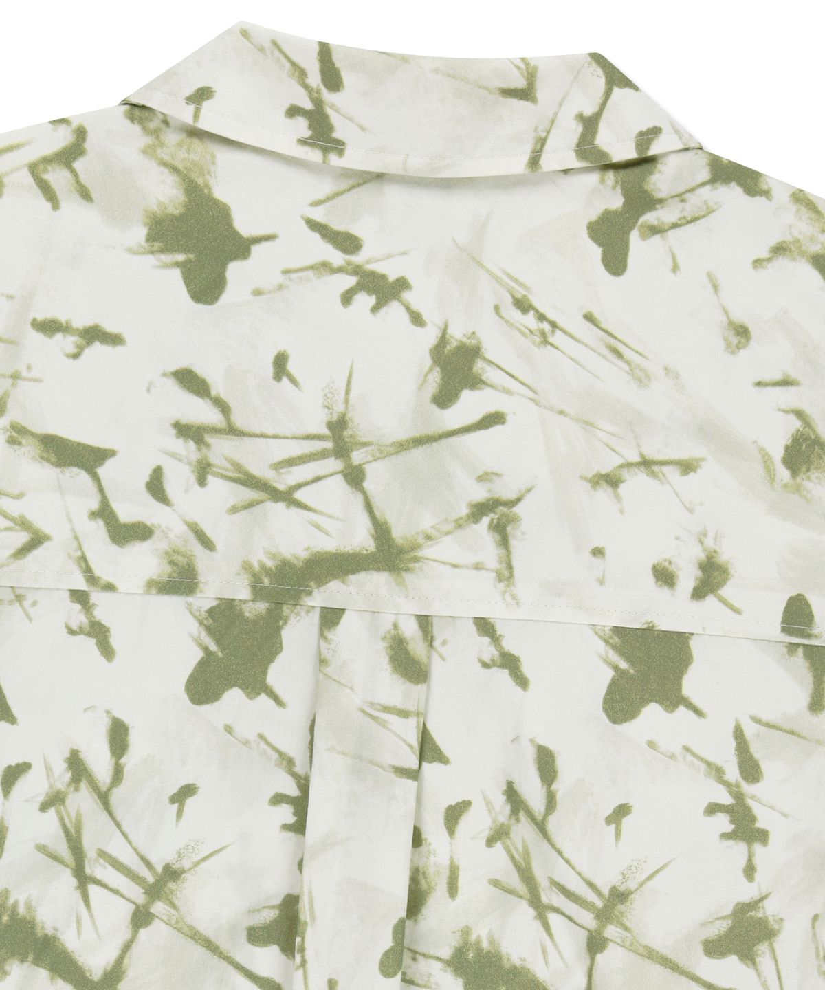 브라운브레스(BROWNBREATH) HAWAIIAN PATTERN TAG HALF SHIRT - KHAKI