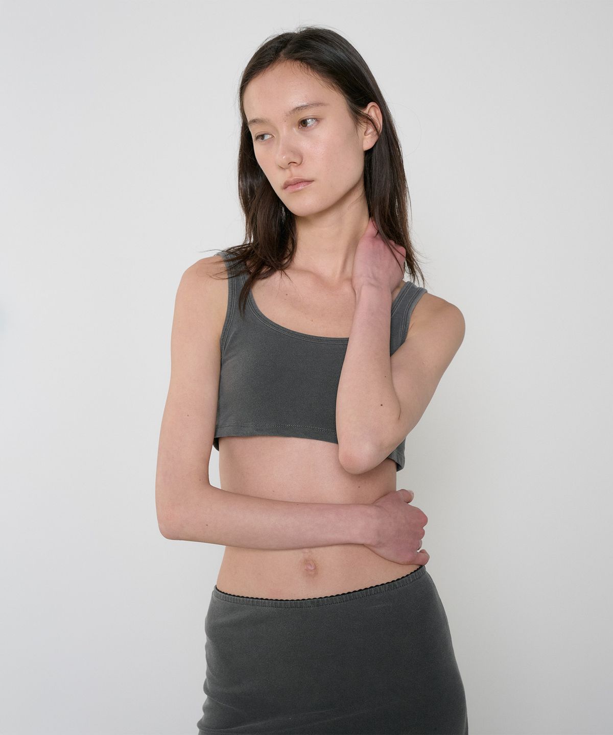 정감 스튜디오(JEONGGAM STUDIOS) Dying Washing Bra Top_3 Color