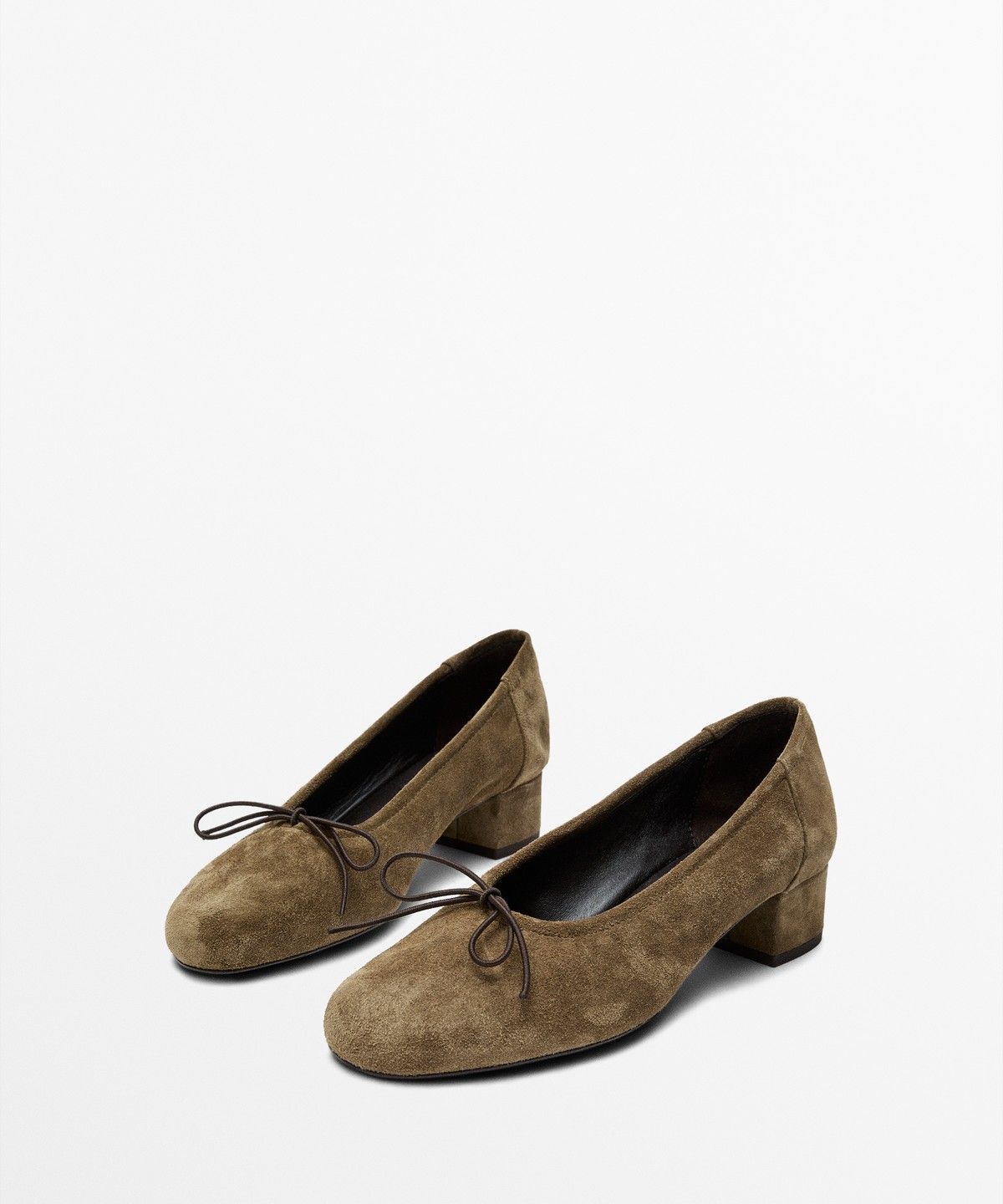 마시모두띠(MASSIMO DUTTI) 힐 발레리나