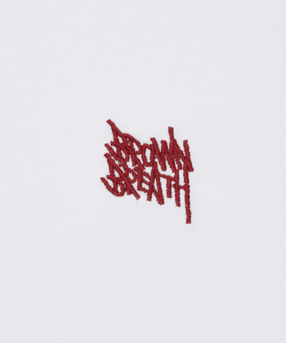 브라운브레스(BROWNBREATH) TAG PALM CIRCUIT TEE - WHITE