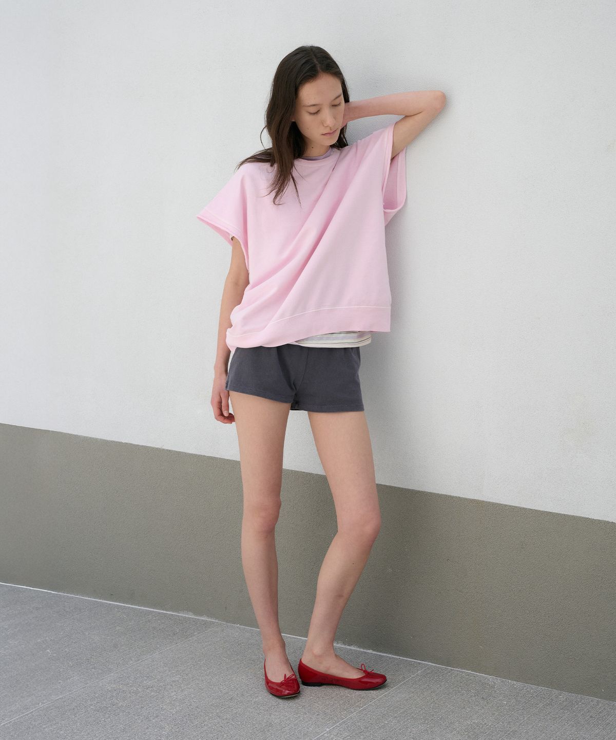 정감 스튜디오(JEONGGAM STUDIOS) Dying Washing Round Vest_3 Color