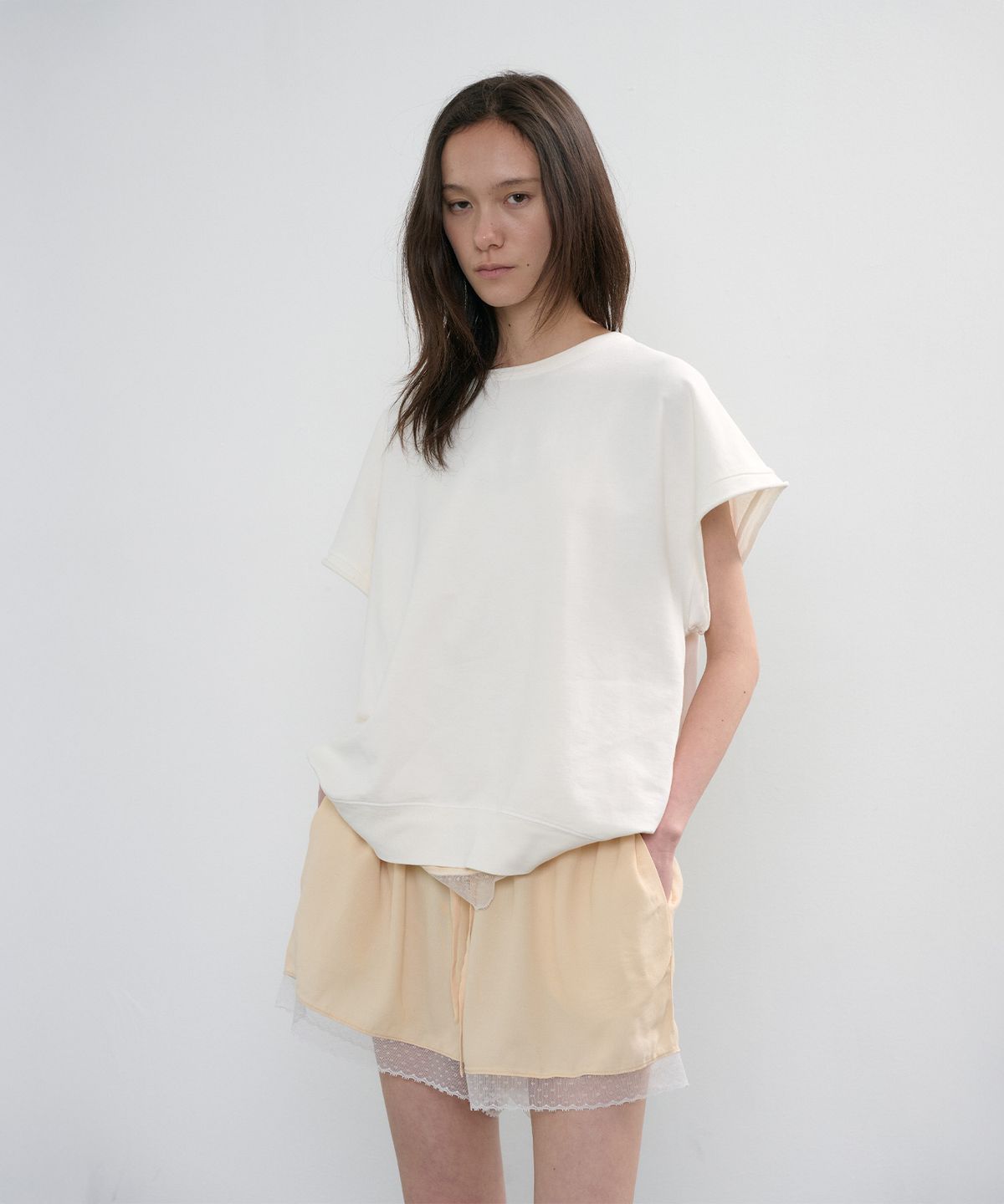 정감 스튜디오(JEONGGAM STUDIOS) Dying Washing Round Vest_3 Color