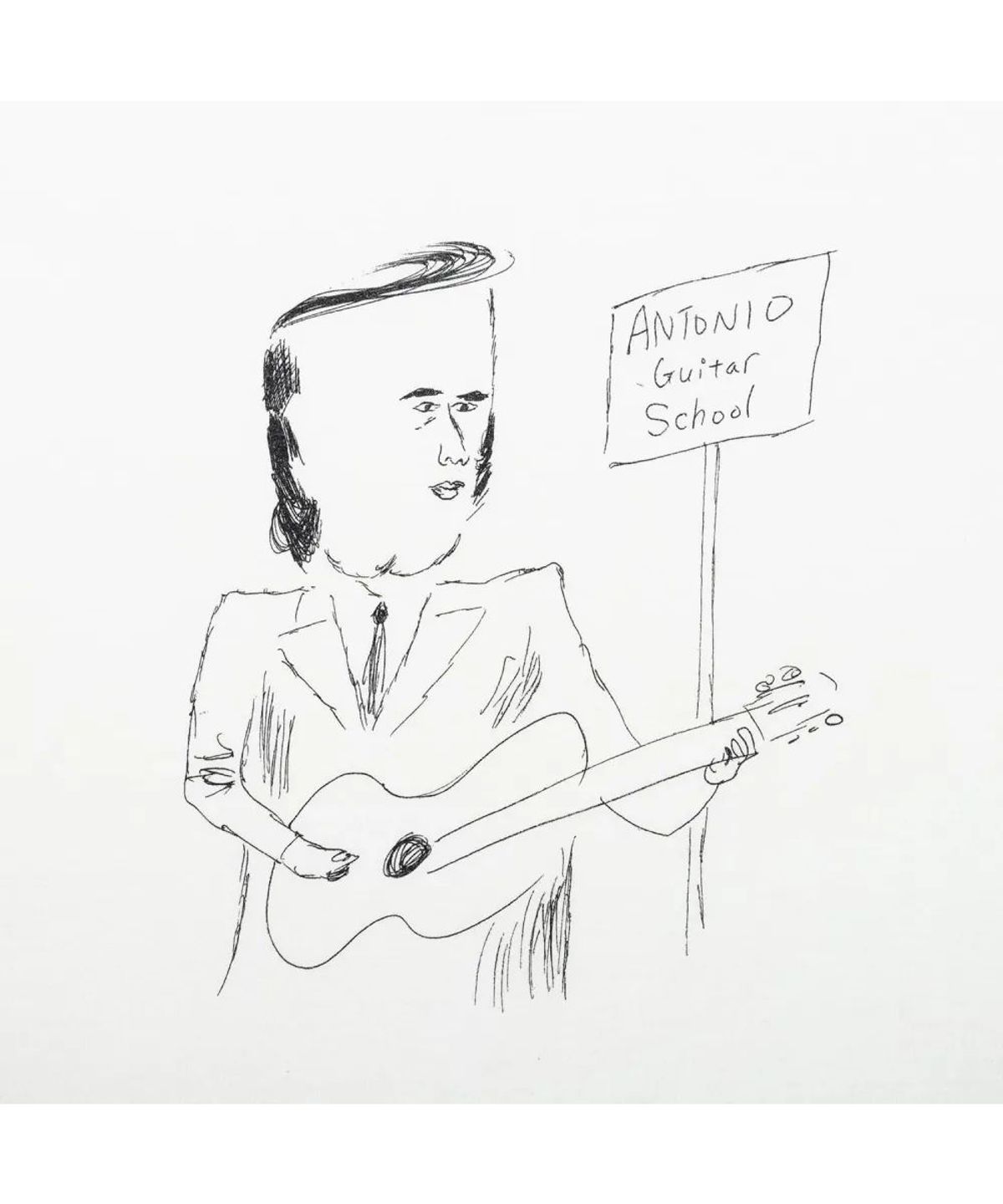 타코마 후지 레코드(TACOMA FUJI RECORDS) ANTONIO GUITAR SCHOOL - WHITE